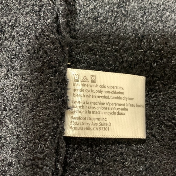 BAREFOOT Dreams open cardigan waterfall long sleeves longline women’s size L/XL - Picture 5 of 9